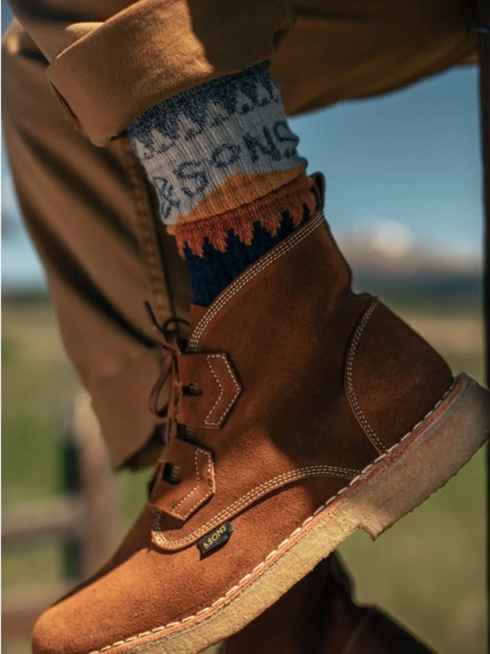 &Sons stylish brown
